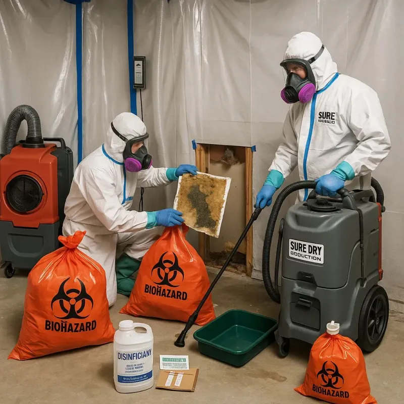 Contaminated Water Handling Protocols process in Baltimore, OH