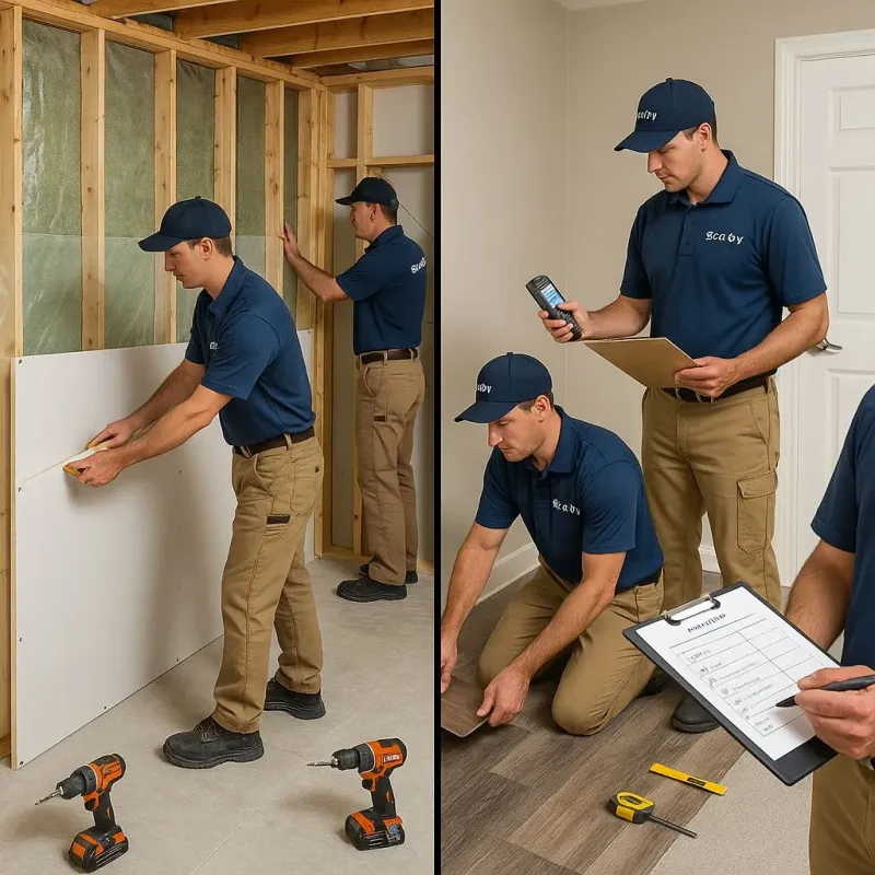 Repairs and Reconstruction process in Baltimore, OH